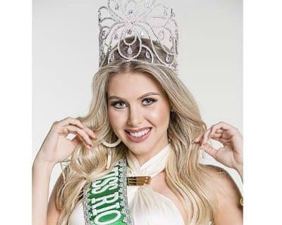 Manoela Alves crowned as Miss International Brazil 2016