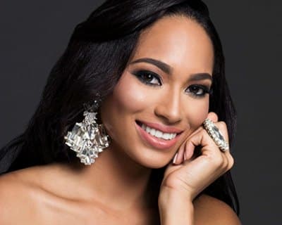 Raquel Pelissier of Haiti competing at the Miss Universe 2016 pageant