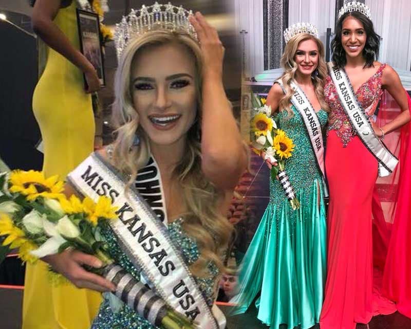 Melanie Shaner crowned Miss Kansas USA 2018 for Miss USA 2018