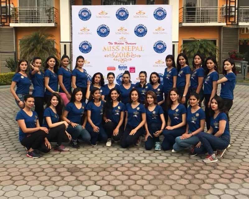 Miss Nepal 2018 contestants meet the reigning queens