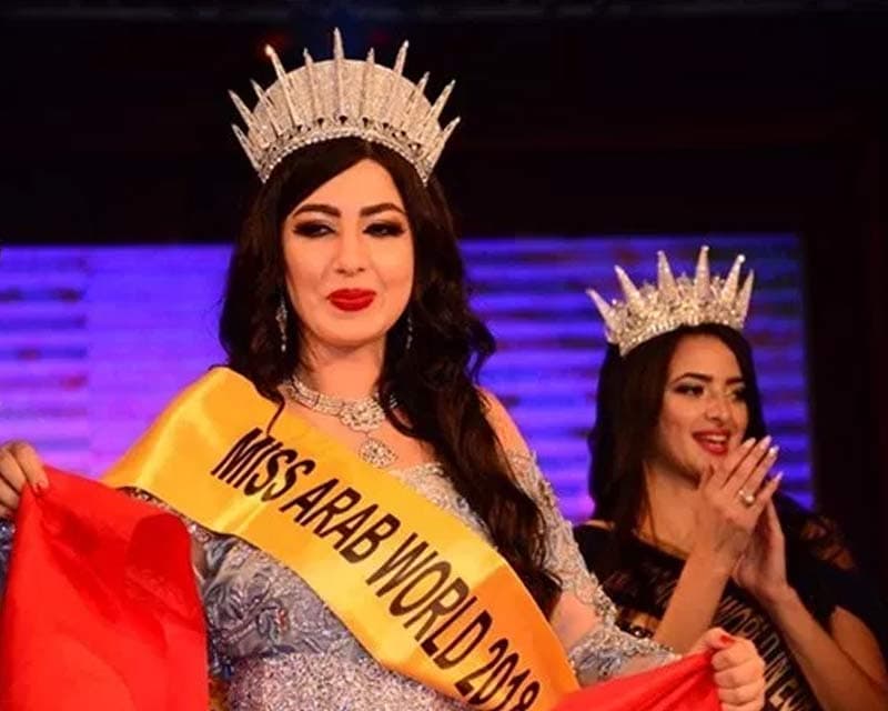 Sherine Hossni from Morocco crowned Miss Arab World 2018