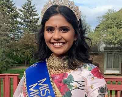 Michigan’s Vaidehi Dongre crowned Miss India USA 2021