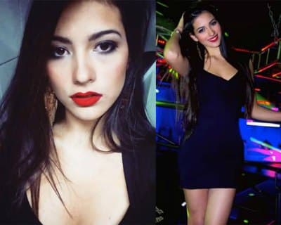 Antonia Figueroa attends the opening of Expo Coquimbo