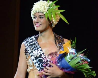 Natalia Short Miss Cook Islands 2016 attends Just Play Festival