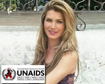 Mireia Lalaguna travels to Russia in support of UNAIDS mission