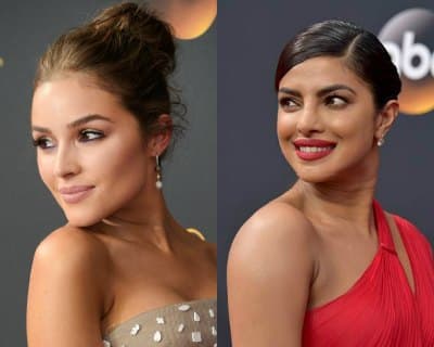 BEAUTIFUL!! Olivia Culpo and Priyanka Chopra at the Emmys 2016