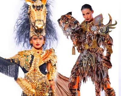 Who will win Best in National Costume award for Puteri Indonesia 2020?