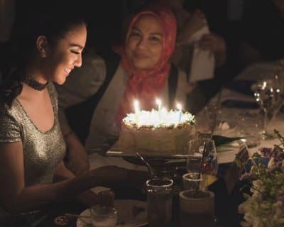 Ariska Putri Pertiwi enjoys Birthday Bash with family and friends
