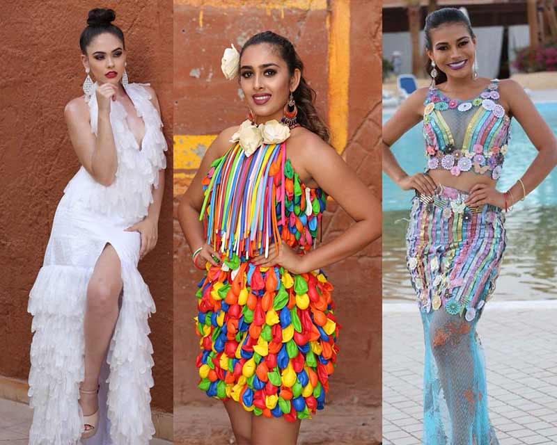 Miss Eco International 2018 Official Top 15 Eco Dress