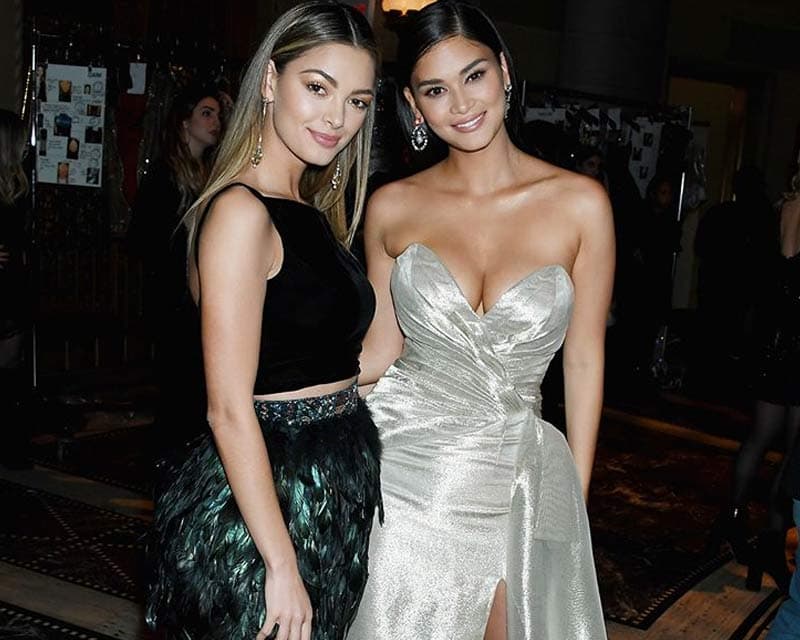 Miss Universe queens raising the temperature at NYFW 2018!