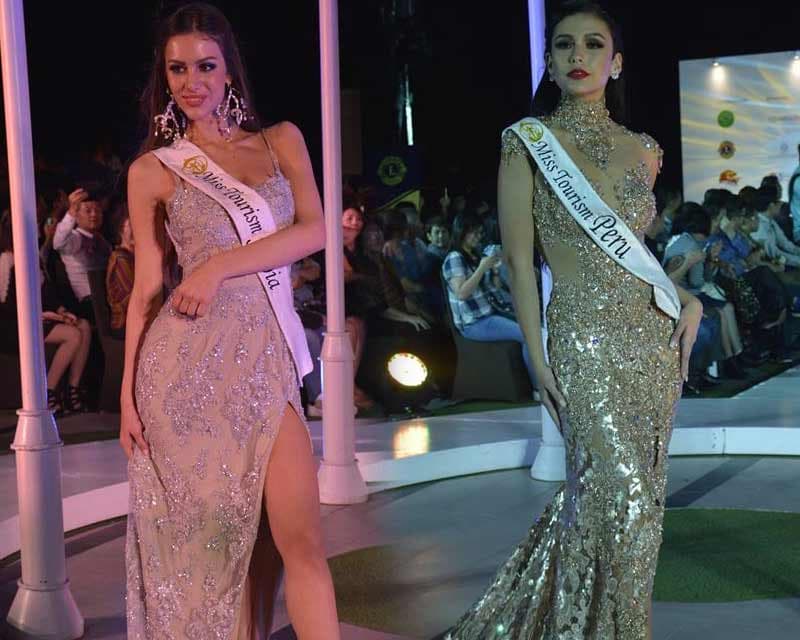 Miss Tourism World 2017/ 2018 contestants dazzle in evening gowns