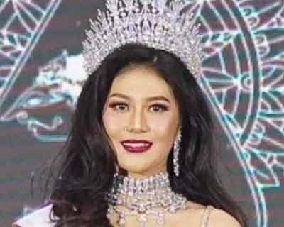 Catherina Sherly Meliana crowned Miss Universe Indonesia Jawa Timur 2023