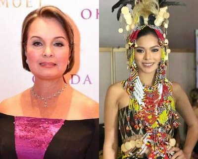 Margie Moran suggests Maxine Medina to be a good hostess and enjoy the moment