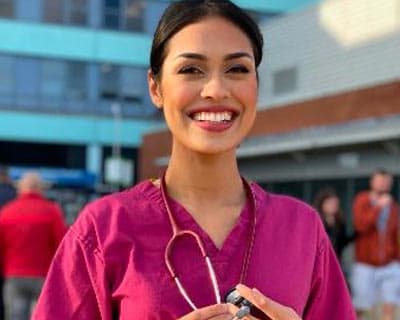 Bhasha Mukherjee Miss England 2019 hangs up her crown to return to doctor duties