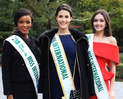 Miss International 2018 Top 5 bid adieu to Tokyo as they return home