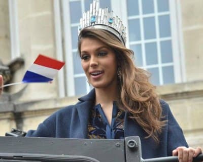 Iris Mittenaere Homecoming Parade in Lille France