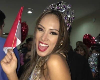 Katherine Añazgo crowned as Miss Bolivia International 2016