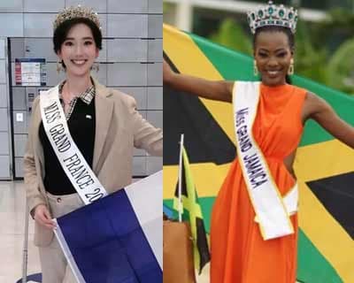 Miss Grand International 2022 delegates depart for Bali, Indonesia