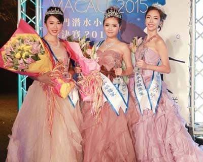 Priscilla Choi crowned Miss Scuba Macau 2015