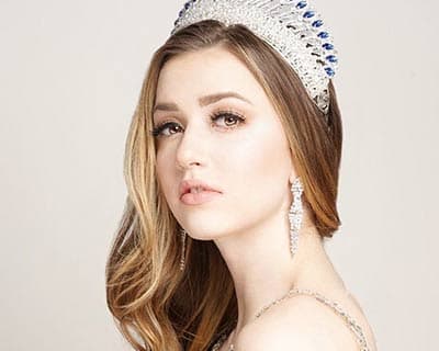 Heather Thompson advocates Mental Health as Miss Supranational New York USA 2020