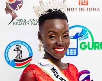 Akon Santino crowned Miss International South Sudan 2021