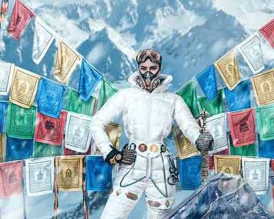 Nepal’s Anshika Sharma dedicates her national costume to mountaineers at Miss Universe 2020