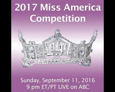 Miss America 2017 to Air on ABC on September 11’ 2016