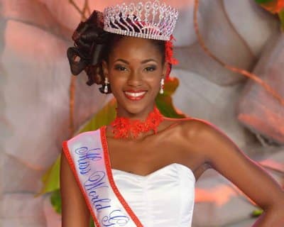 Arlène Tacite crowned Miss International Guadeloupe 2015 winner