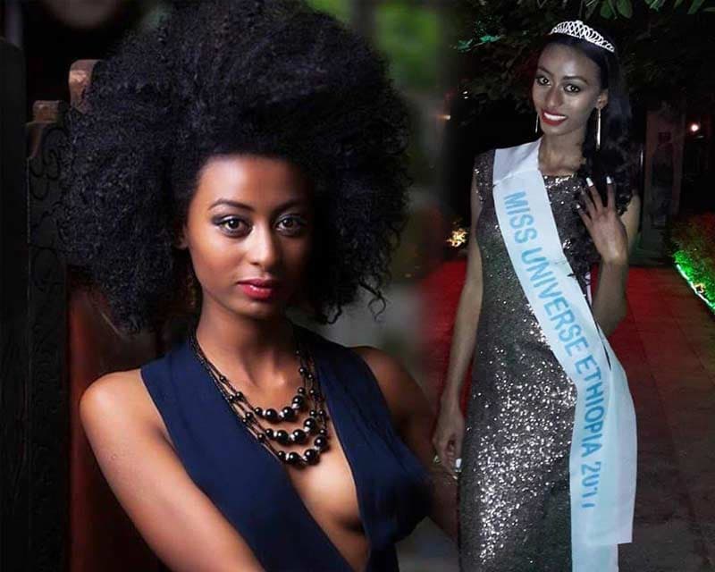 Akinahom Zergaw crowned Miss Universe Ethiopia 2017