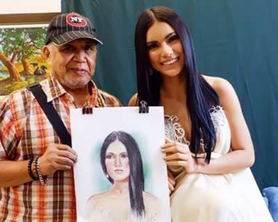 Filipina Gazini Ganados advocates elderly care for Miss Universe 2019