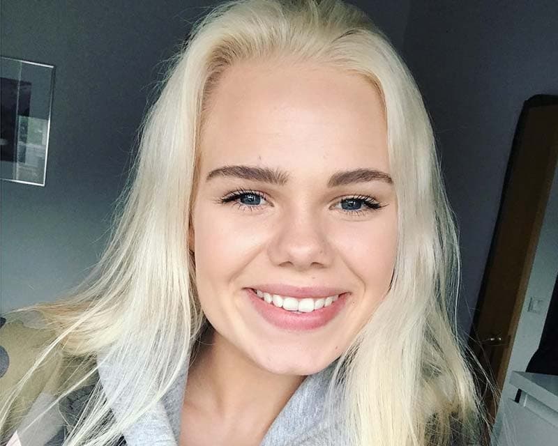 Miss Universe Iceland 2018 Finalist Gunnhildur Stella Líndal Haraldsdóttir