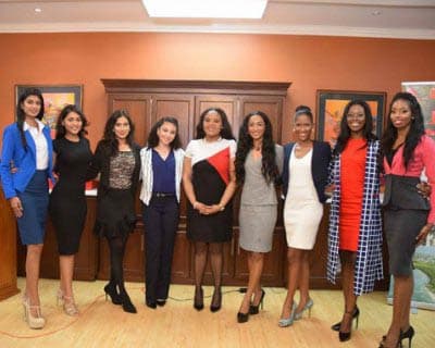 Finalists of Miss Trinidad & Tobago 2017 visited Ministry of Tourism Trinidad & Tobago