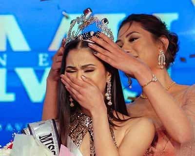 Miss Universe Nepal 2020 Top 10 Q/A round