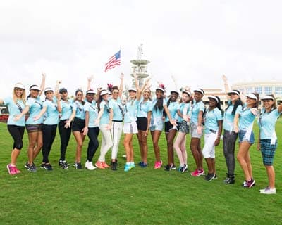 Miss Universe 2014 Contestants at OPTX Eyewear putting contest