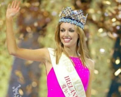 Miss World 2003, Rosanna Davison is the new ambassador of Miss University pageant