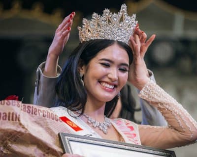 Begimay Karybekova crowned as Miss Kyrgyzstan 2017