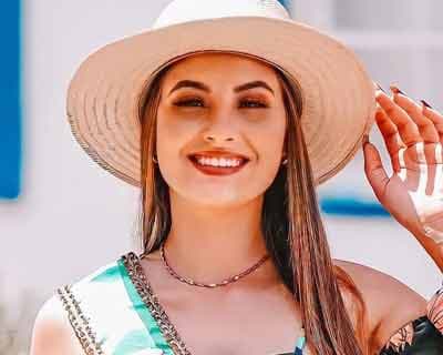 Carol Vinharski of Brazil crowned Miss Tourism International 2020