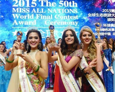 Maria Fernanda Valenzuela Gaxiola from Mexico crowned Miss All Nations 2015