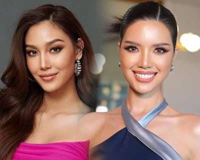 Nita Aksornwan and Nicolene Limsnukan win Golden Tiara to advance to Top 30 of Miss Universe Thailand 2022