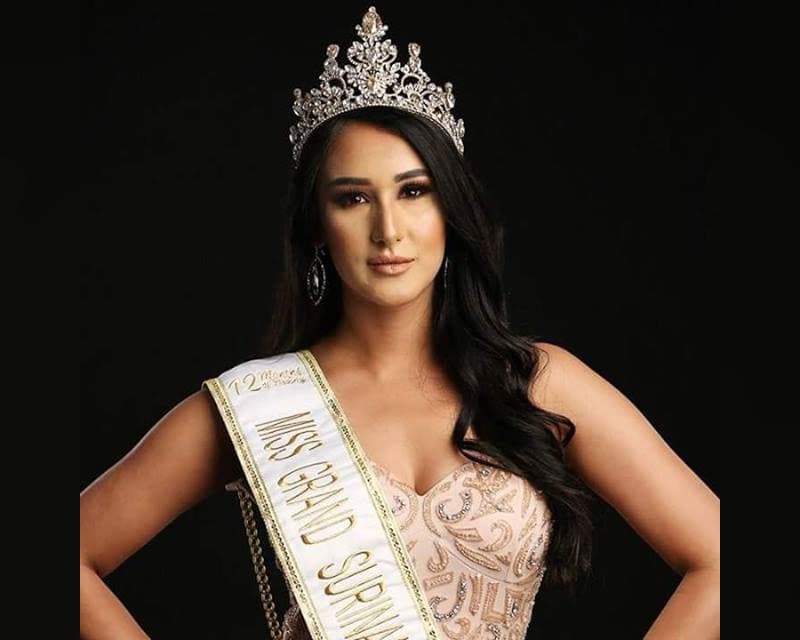 Safina Barsatie announced Miss Grand Suriname 2018