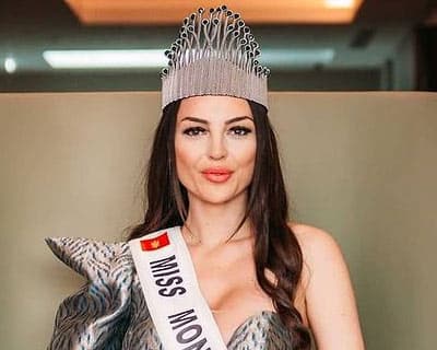 Natalia Labovic crowned Miss World Montenegro 2020/21