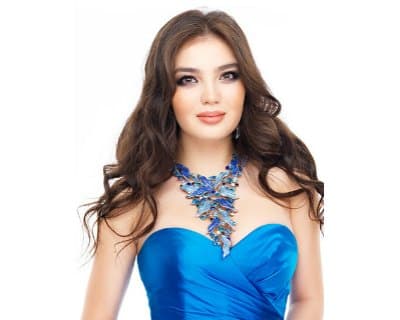 Darina Kulsitova of Kazakhstan vying for the title of Miss Universe 2016