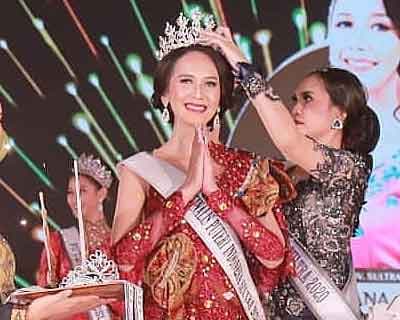 Arina Rezkyana Arfa crowned Puteri Indonesia Sulawesi Tenggara 2022 for Puteri Indonesia 2022