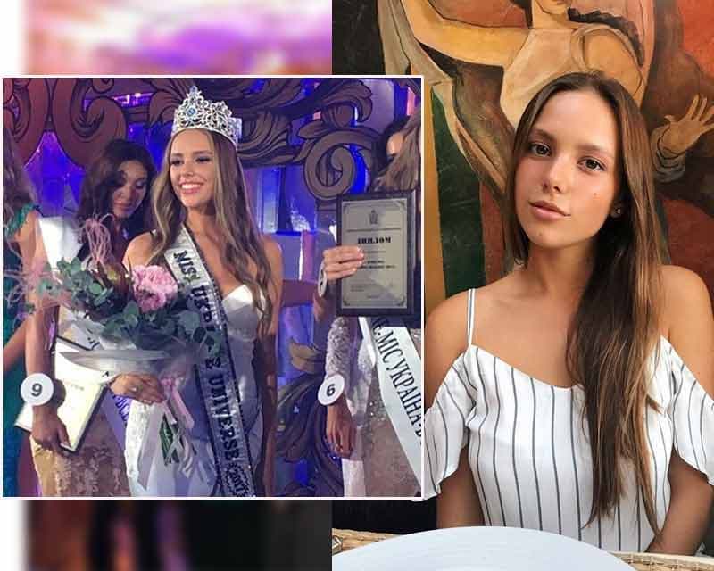 Yana Krasnikova crowned as Miss Ukraine Universe 2017