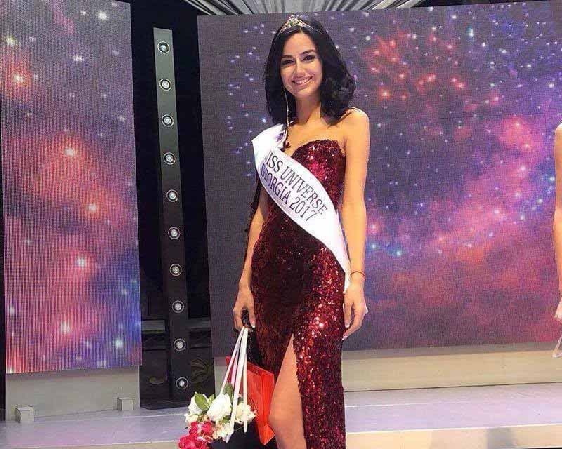 Lara Yan crowned Miss Universe Georgia 2017 for Miss Universe 2018
