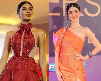 Best Dressed delegates from the Thai Night of Miss Universe 2018