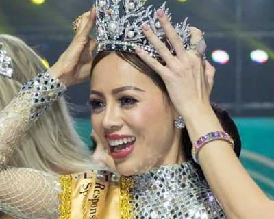 Honey Cho of Myanmar crowned Mrs Universe 2019