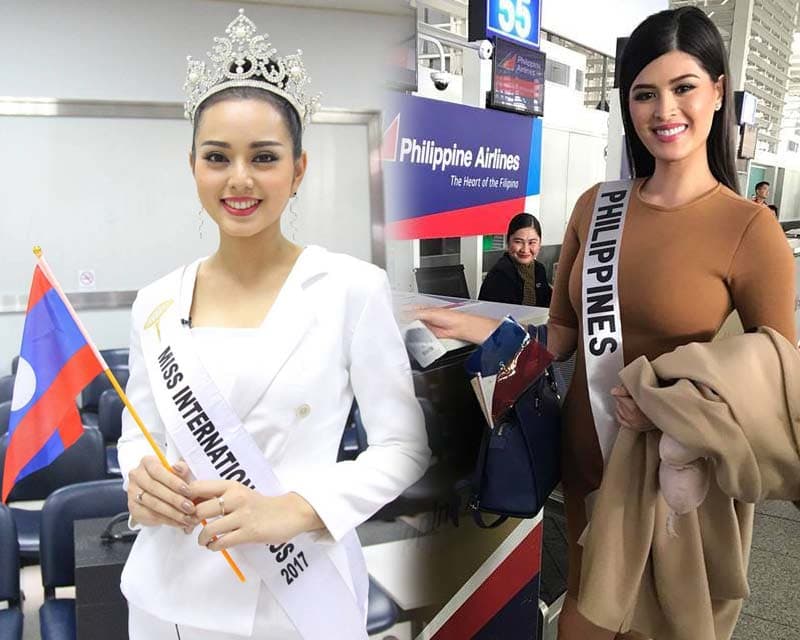 Miss International 2017 contestants flying to Japan for the finale!