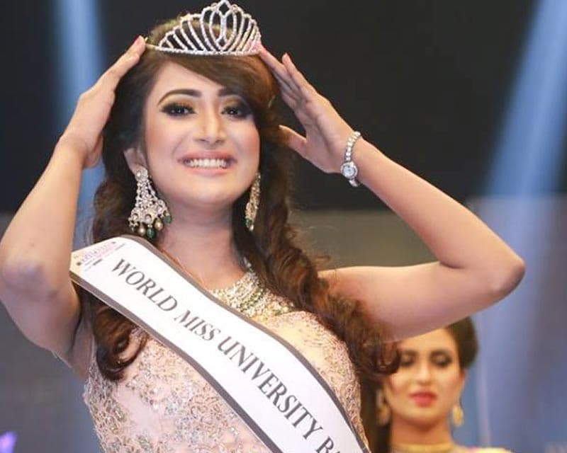 Meet Tahamina Akter – The latest favourite pick for the World Miss University 2017