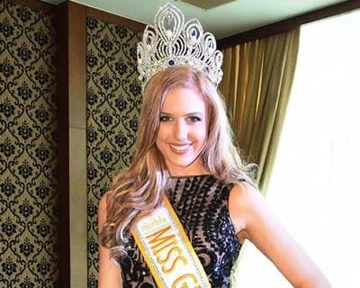 Miss Global 2015 Jessica Peart is in Philippines to crown her successor